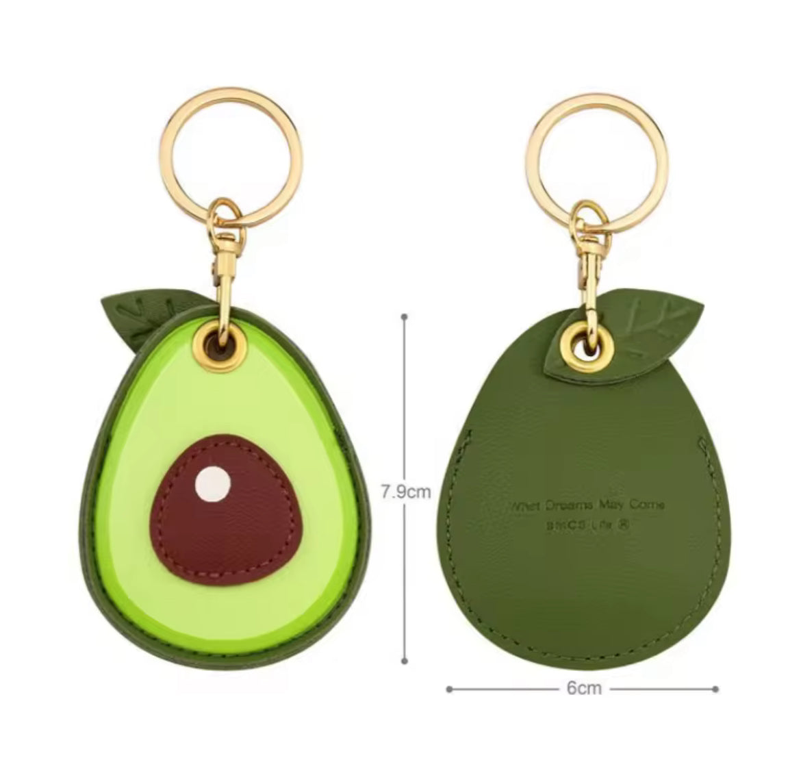 Taschenanhänger Avocado