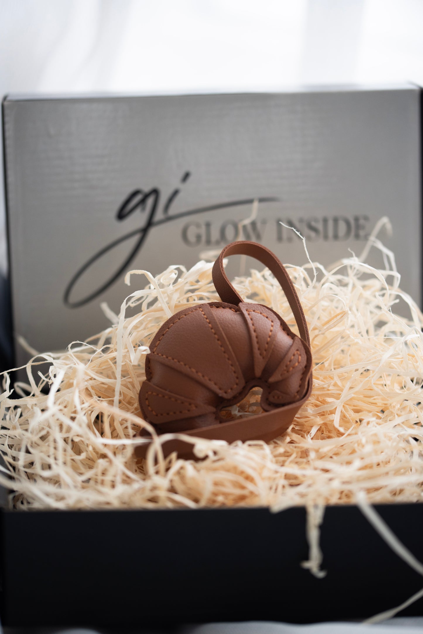 Taschenanhänger Croissant