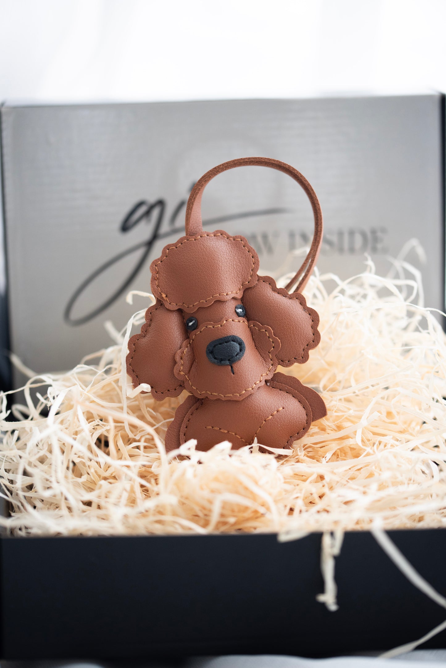 Taschenanhänger Pudel