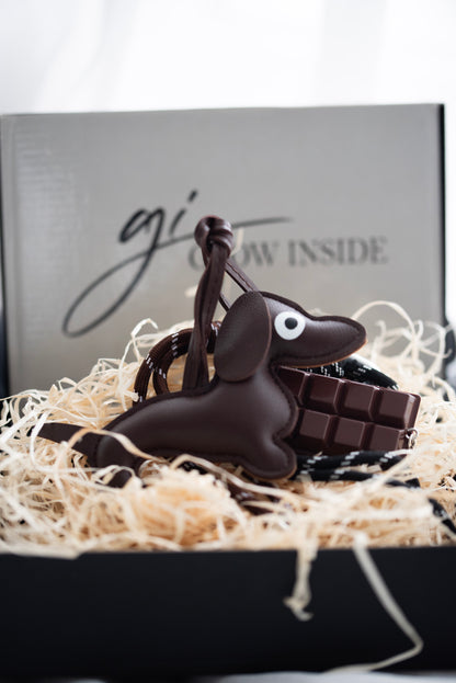 Taschenanhänger Choco Dackel