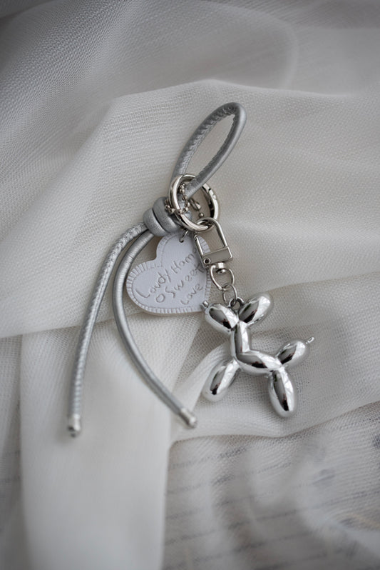 Taschenanhänger Heart Balloon Dog